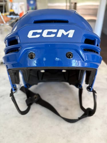 CCM Tacks 720 Helmet Royal Blue - Size Medium (Used)