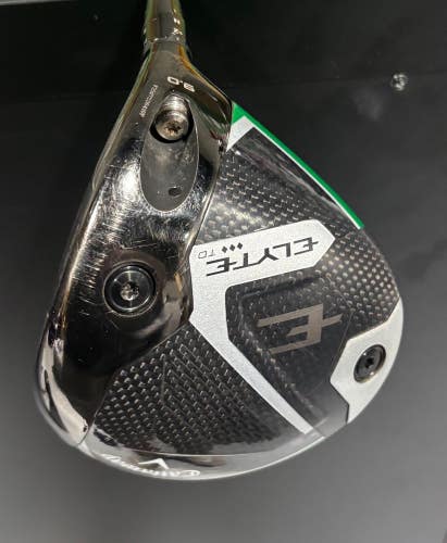 Callaway Elyte Triple Diamond TD Driver 9.0 X-Flex Ventus Black VeloCore RH Used