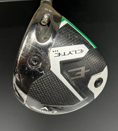 Callaway Elyte Triple Diamond Driver 9.0 Stiff Flex Tensei 1K Black 65g RH Used