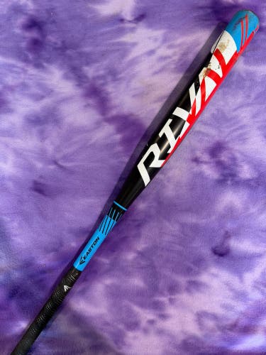 Black Easton Rival Alloy Bat (-8) Alloy 26 oz 34" (Used)