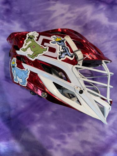 Red Adult Cascade XRS Pro Helmet (Used)
