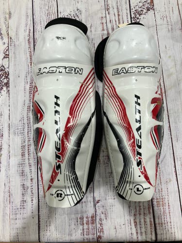 Senior Easton Stealth RS Shin Pads 15" (Used)