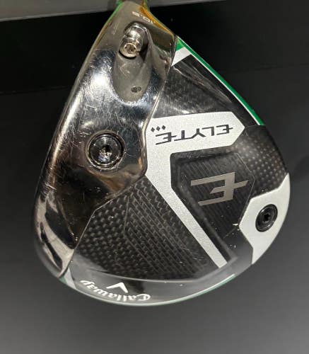 Callaway Elyte Triple Diamond Driver 10.5* Stiff Aretera EC1 Blue 75g RH Used