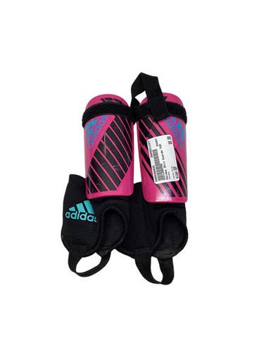 Used Adidas Soccer Shin Guards Youth Pink SM 11347-S000268025
