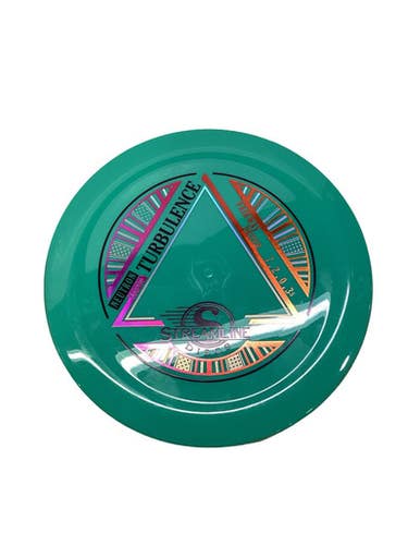 Used Streamline TURBULENCE Disc Golf Driver Green 11347-S000267992