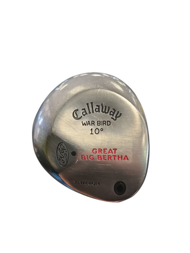 Used Callaway GREAT BIG BERTHA WAR BIRD Mens Driver RH 10.0 Degree 11850-S000024203