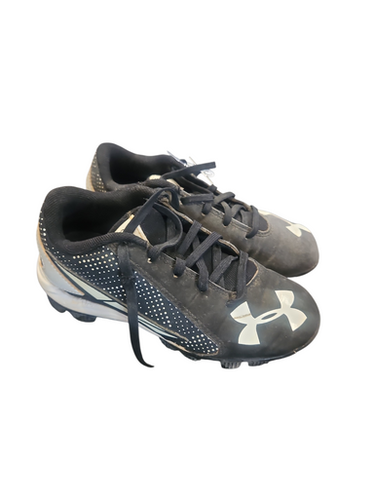 Used Under Armour BB CLEAT BB/SB Cleats Pink Youth 13.0 11850-S000023964
