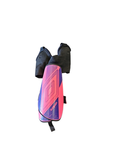 Used Umbro Soccer Shin Guards Junior Pink SM 11850-S000023012