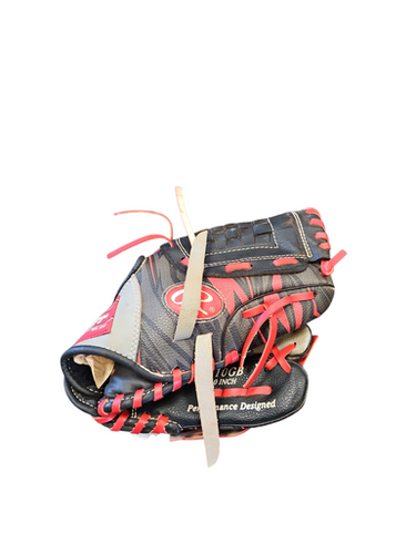 Used Rawlings SAVAGE BB/SB Glove RH Throw Black 10" 11850-S000023086