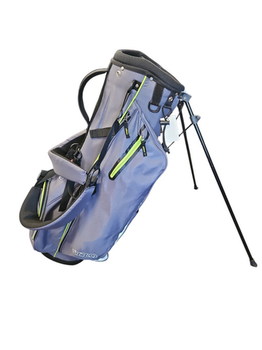 Used IZZO GOLF BAG Mens Stand Bag Grey 11850-S000023094