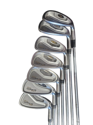Used Cobra KING OVERSIZE SS Mens Iron Set RH 4I-PW 11850-S000023251