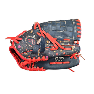 Used Rawlings PLAYERS SERIES 10IN BB/SB Glove T-ball Red 10" 11850-S000023596