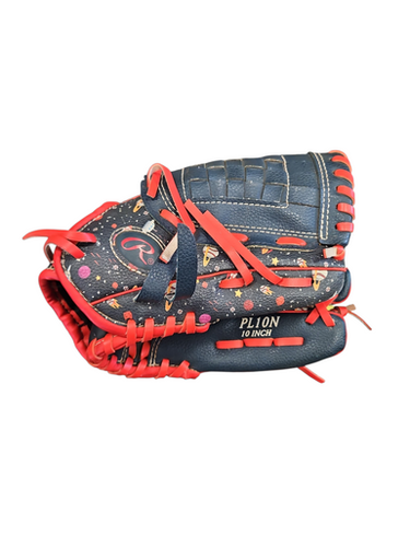 Used Rawlings PLAYERS SERIES 10IN BB/SB Glove T-ball Red 10" 11850-S000023596