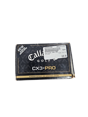 Used Callaway CX3 PRO 12 Pack - Golf Balls 11850-S000023599
