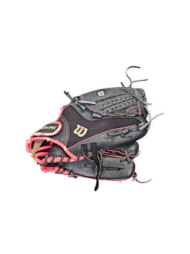 Used Wilson FASTPITCH 13 IN BB/SB Glove RH Throw Black 13" 11850-S000023449