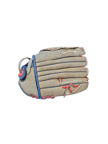Used Rawlings PLAYER SERIES BB/SB Glove LH Throw Grey 11 1/2" 11850-S000023541