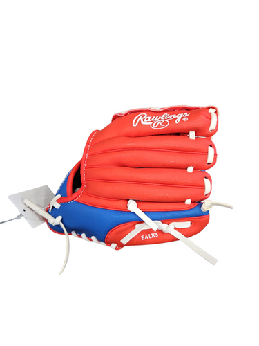 Used Rawlings PERFORMANCE DESIGNED BB/SB Glove LH Throw Red 9" 11850-S000023578