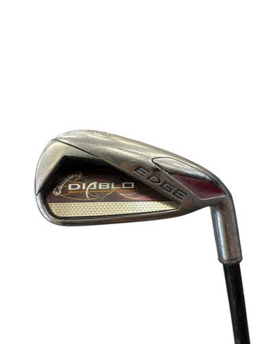 Used Callaway DIABLO EDGE Mens Individual Iron RH 6 Iron 11850-S000023582