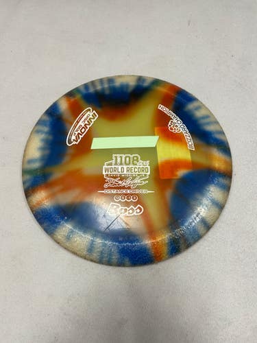 Used Innova CHAMPION BLIZZARD BOSS Disc Golf Driver Royal Blue 11490-S000271112