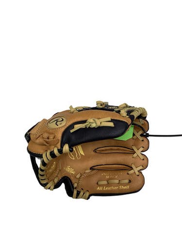 Used Rawlings SURE CATCH SC100TB1 BB/SB Glove RH Throw Brown 10" 11347-S000268078