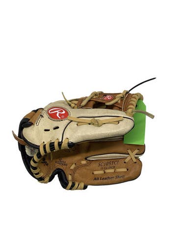Used Rawlings SURE CATCH SC105TCI BB/SB Glove RH Throw Brown 10 1/2" 11347-S000268079