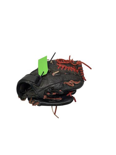 Used Mizuno MVP YOUTH PROSPECT BB/SB Glove RH Throw Black And Red 11 1/2" 11347-S000268066