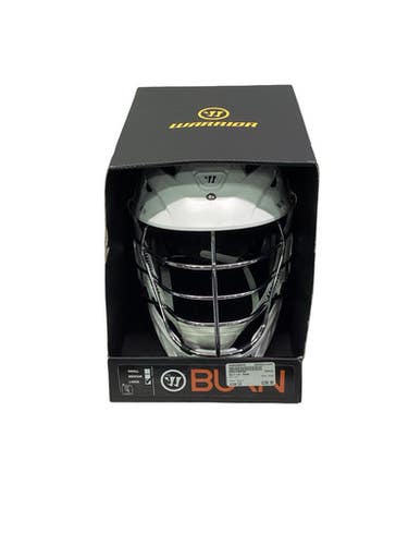 Used Warrior BURN Lacrosse Helmet White LG 11347-S000268049