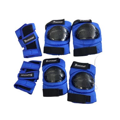 Used Skateboard Elbow Pads Royal Blue SM 11760-S000091013