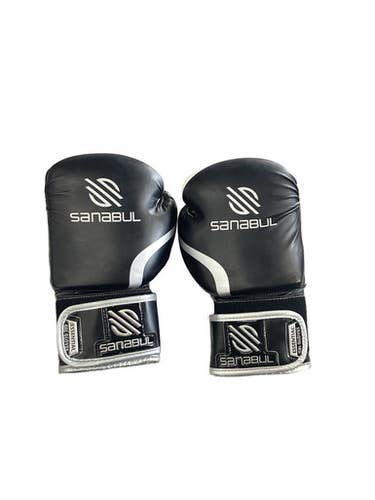 Used Sanabul Boxing Gloves Black MD 11760-S000091004