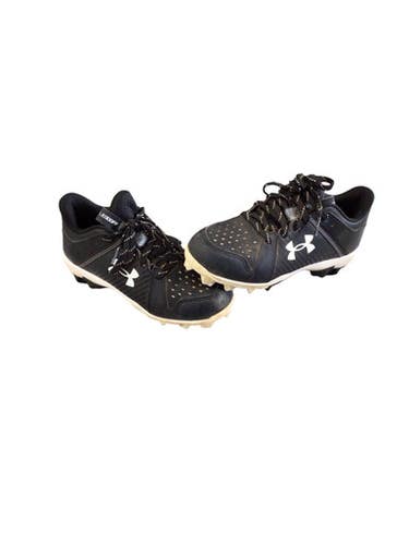 Used Under Armour LEADOFF BB/SB Cleats Black Junior 02 11760-S000091006