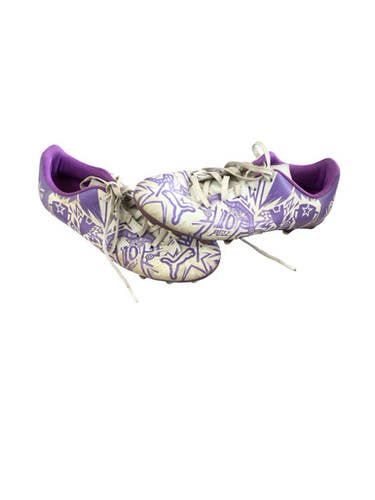 Used Puma Soccer Cleats Purple And White Youth 06.0 11760-S000090947