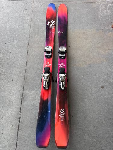 K2 AlLuvit 88 156 cm Skis With Marker 10 EPS Bindings (Used)
