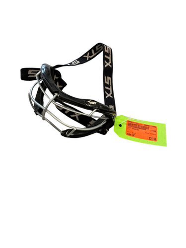 Used STX GOGGLES Lacrosse Facial Protect Black Senior 11682-S000131492
