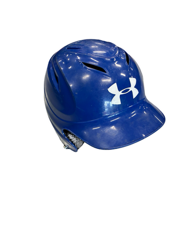 Used Under Armour BATTING HELMET Batting Helmet No Mask Royal Blue MD 11682-S000131498