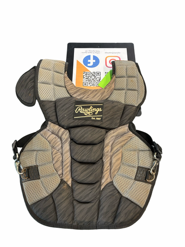 Used Rawlings RAWLING CHEST PROTECTOR Catchers Chest Protector Black Intermed 11682-S000131484