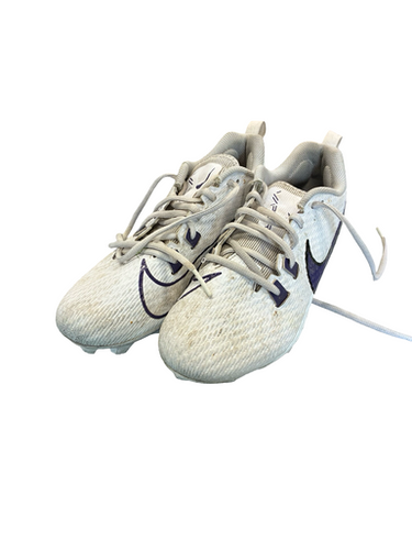 Used Nike Adult FB Cleats White Senior 9 11682-S000131486