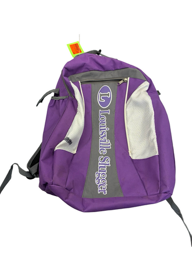 Used Louisville Slugger BACKPACK BB/SB Player Backpack Purple 11682-S000131475