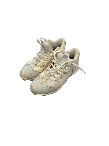 Used Under Armour BASEBALL BB/SB Cleats White Junior 02 11682-S000131464