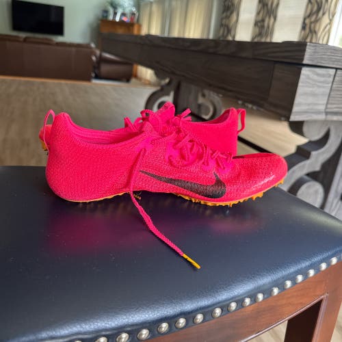 Pink Unisex Size M 10.0 (W 11.0) Adult Nike Zoom Superfly Elite 2 Shoes (Used)
