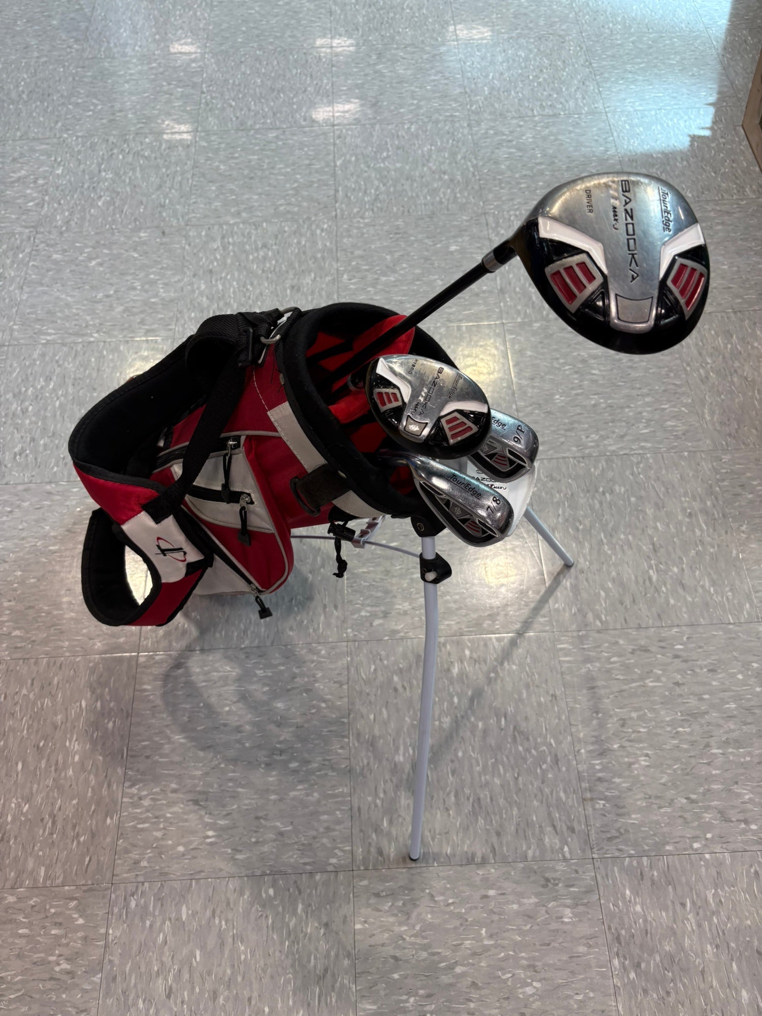 Junior Tour Edge Bazooka HT Max-J Clubs (Full Set-5 Pieces) Left  display picture 1