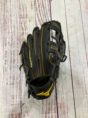 Black Mizuno Pro Select RH Baseball Glove 11.5" (Used)
