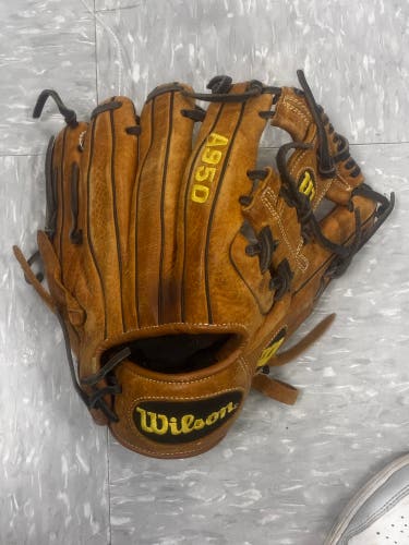 Brown Wilson A950 RH Baseball Glove 11.5" (Used)