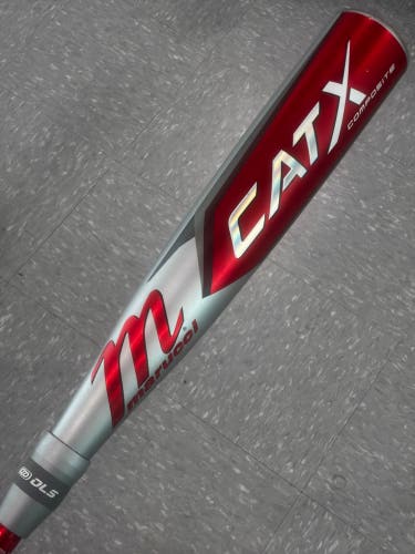 2023 Marucci CAT X Composite Bat USSSA Certified (-10) Composite 20 oz 30" (Used)