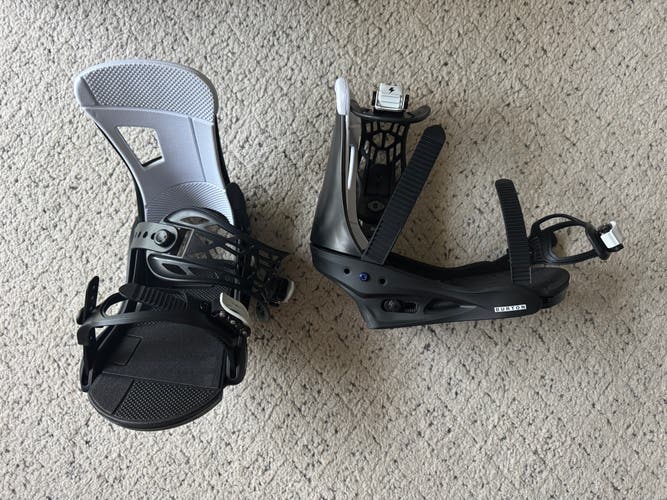 Men's Medium Burton Freestyle Snowboard Bindings Freestyle (New)