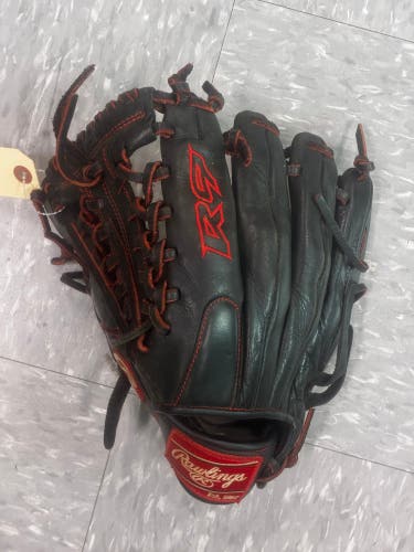 Black Rawlings R9 LH Baseball Glove 11.5" (Used)