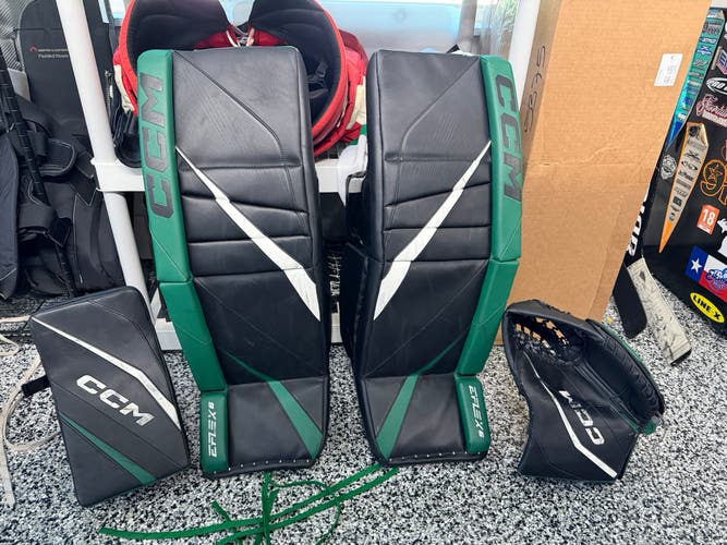 34" CCM EFlex 6 Pro Regular Goalie Full Set (Used)