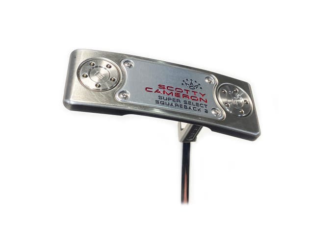 Titleist Scotty Cameron Super Select Squareback 2 34 Putter w/Headcover