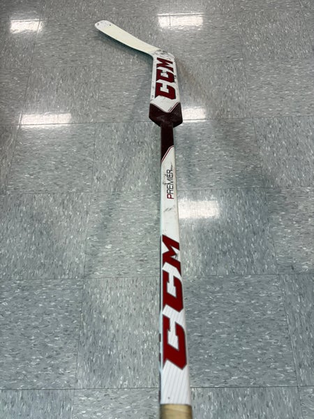 Senior CCM Premier Goalie Stick Regular 27" Paddle Pro Stock (Used)