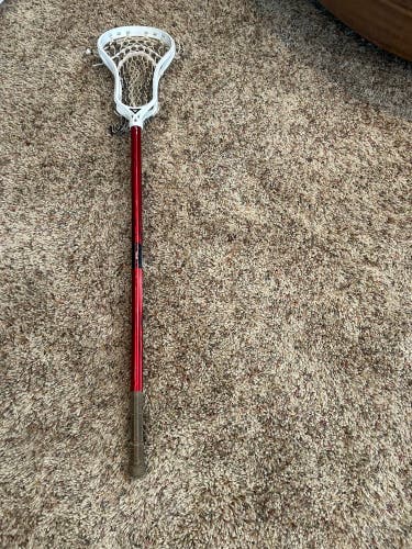 STX Sabre Complete Lacrosse Stick w/ StringKing 2.0 Head | Strung | Red Shaft(used)