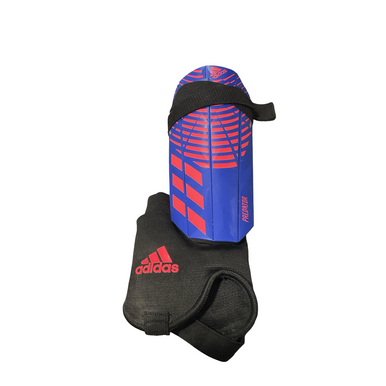 Used Adidas Soccer Shin Guards Adult Royal Blue MD 11834-S000049903
